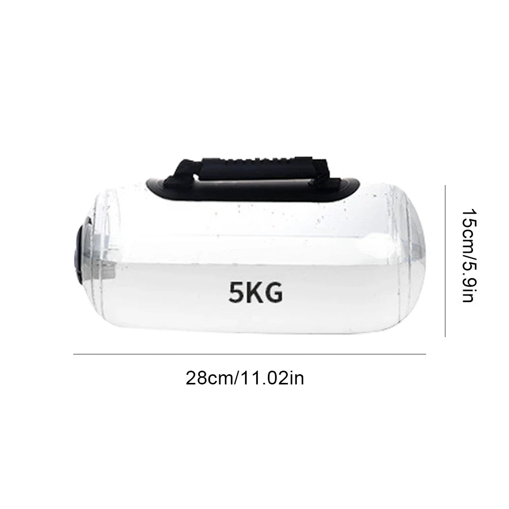 Fitness Aqua Bag Water Weight Bag 5/10/15Kg Water Power Bag Exercise Tool Weighted Workout Equipment for Weightlifting Crossfit