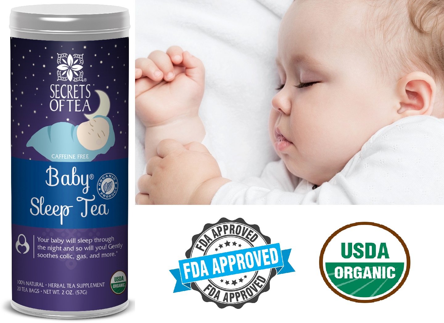 Baby Tea-Babies Magic & Baby Sleep Tea Organic