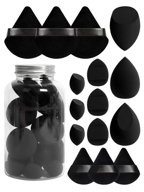 Spring 15 Cans,3 Loose Powder Puffs Mini