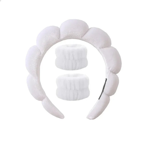 3pcs Sponge Spa Headband