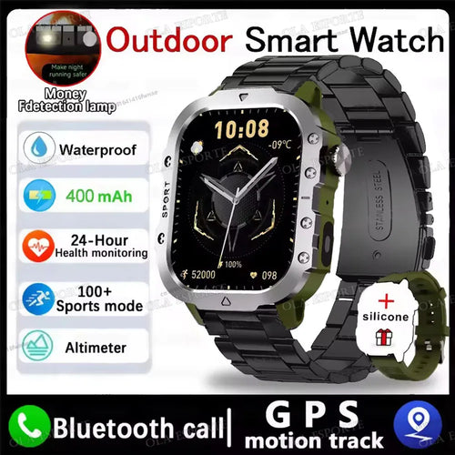 2025 New LED Men's Smartwatch Bluetooth talk