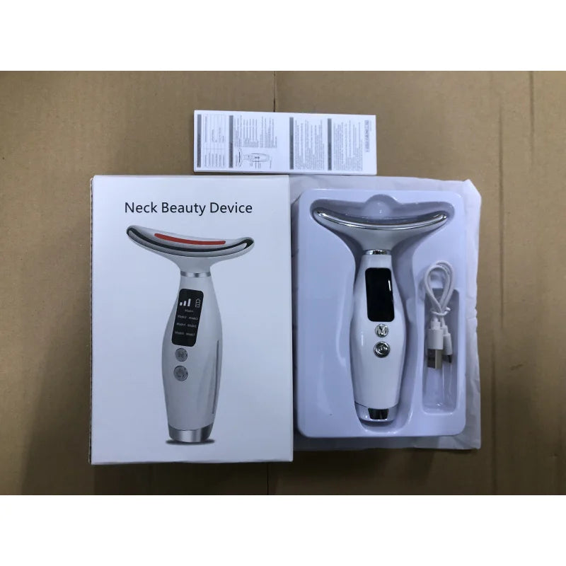 Portable 7 Colors LED Light Therapy Face Neck