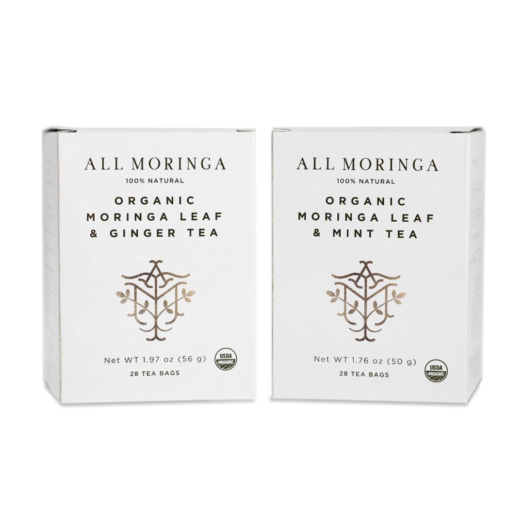 Premium Organic Moringa, Mint & Chamomile