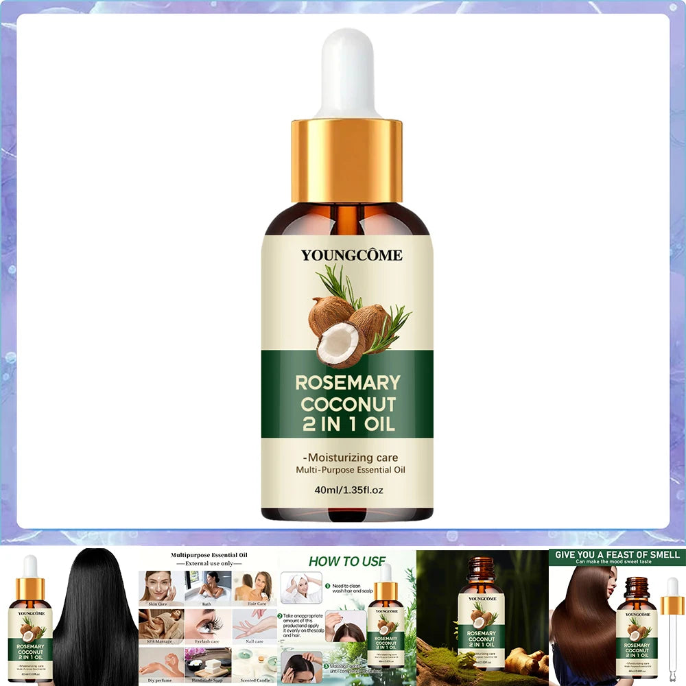 Rosemary Oil Hair Essential Coconut Oil