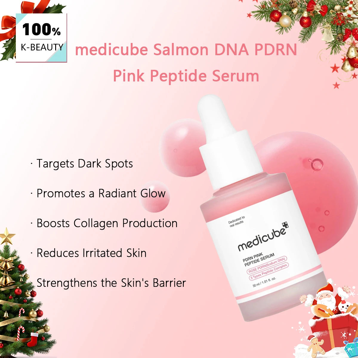 Salmon DNA PDRN Pink Peptide Serum
