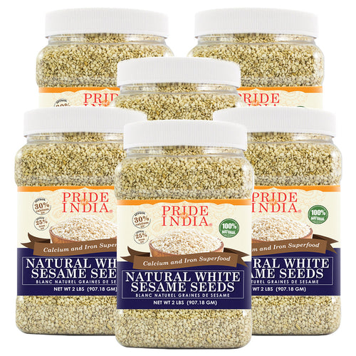 White Sesame Seeds Raw Unhulled - Calcium