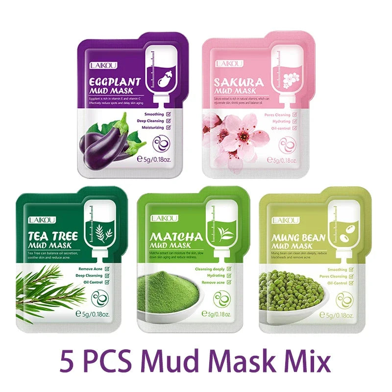 Purifying Clay Facial Mask in Pouch