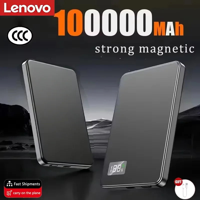 Magnetic Wireless Power Bank- Ultra Thin