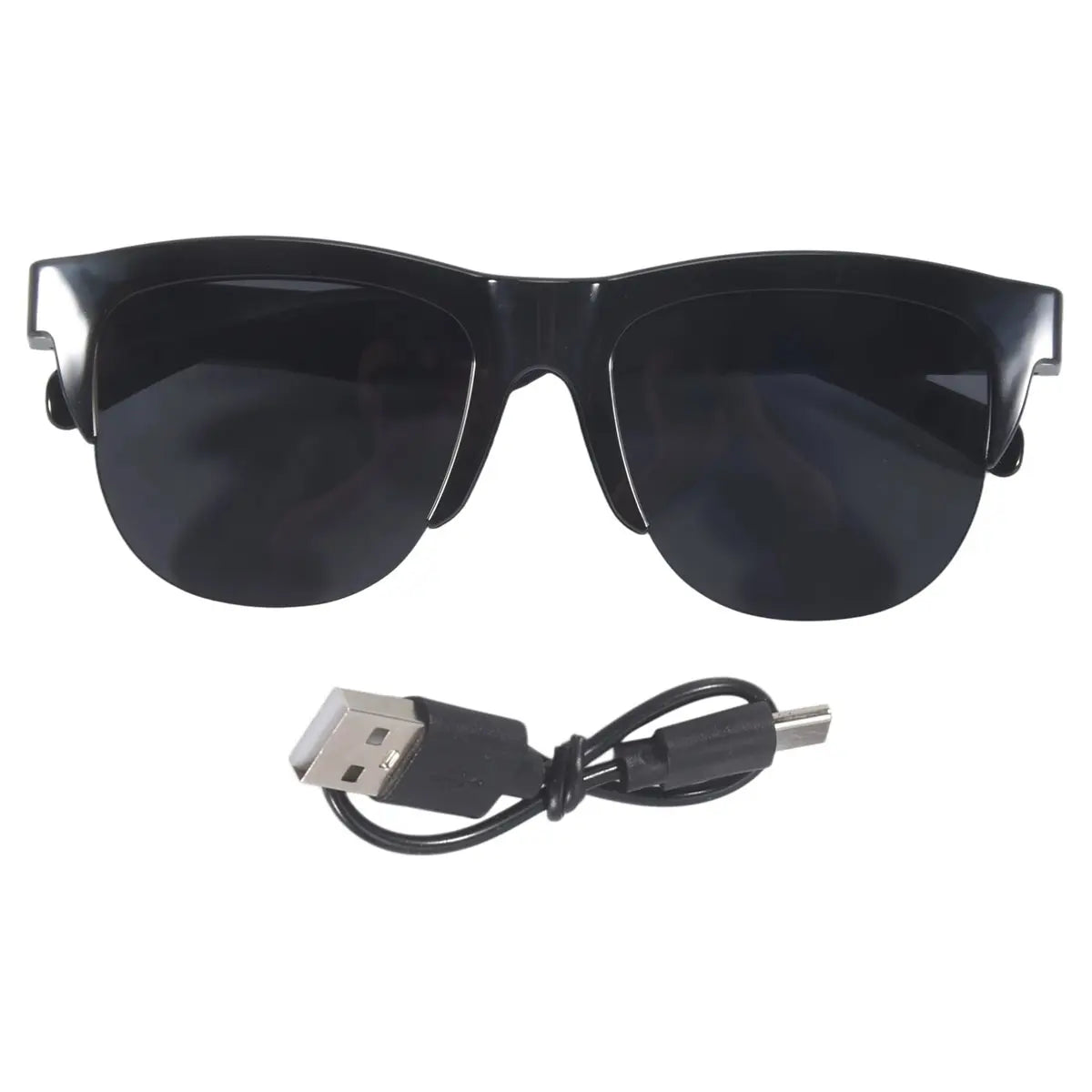 RISE- New Smart Bluetooth V5.3 Sunglasses Glasses Call Outdoor Sports Headphones HIFI Black Technology Anti-Touch UV