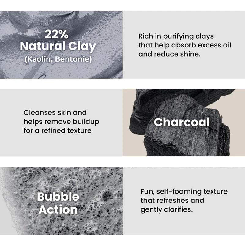 Deep Mask Carbonated Facial Mask Cleanser