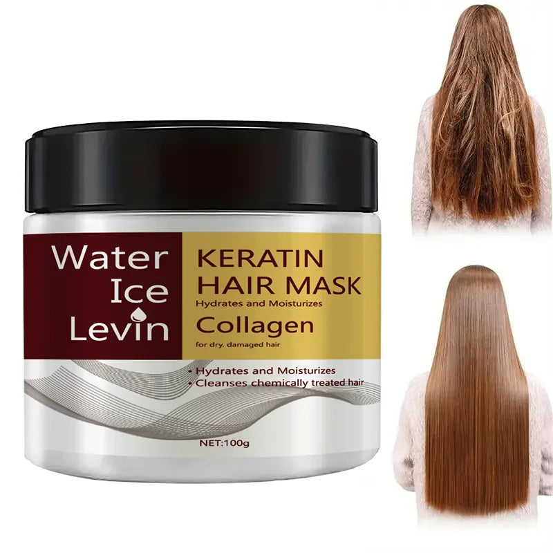 Keratin Collagen Hair Mask Dual Oil Control Moisturizer