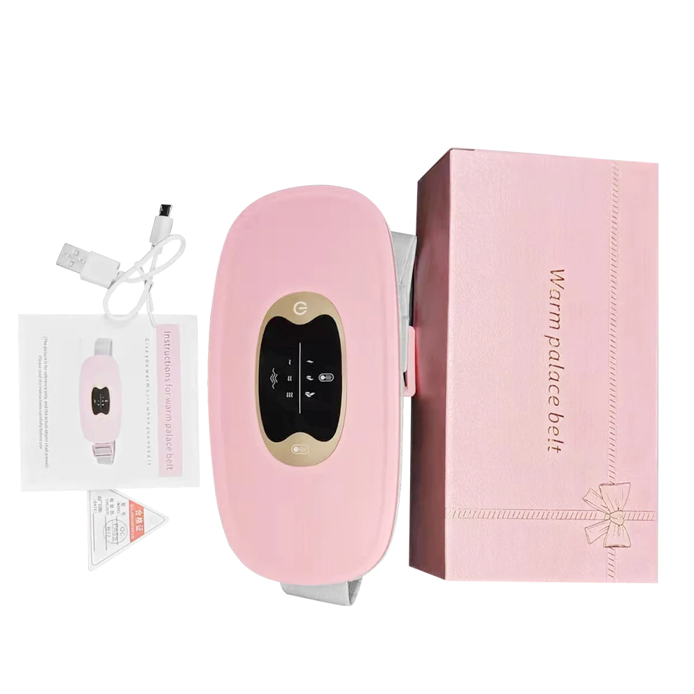 Electric Heating Menstrual Vibration Pad Belt