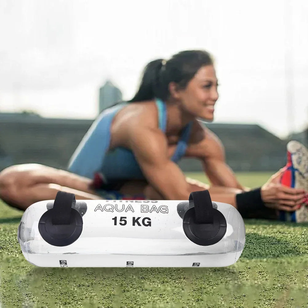 Fitness Aqua Bag Water Weight Bag 5/10/15Kg Water Power Bag Exercise Tool Weighted Workout Equipment for Weightlifting Crossfit