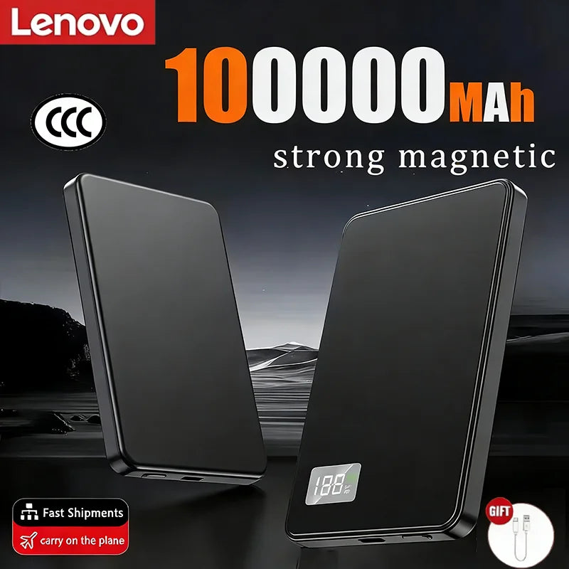 Magnetic Wireless Power Bank- Ultra Thin