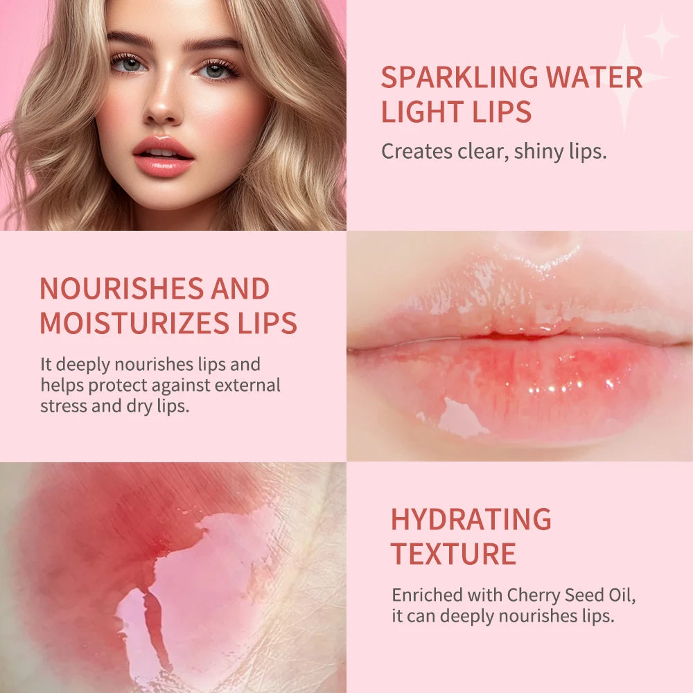 Moisturizing and Volumizing Lip Gloss Oil