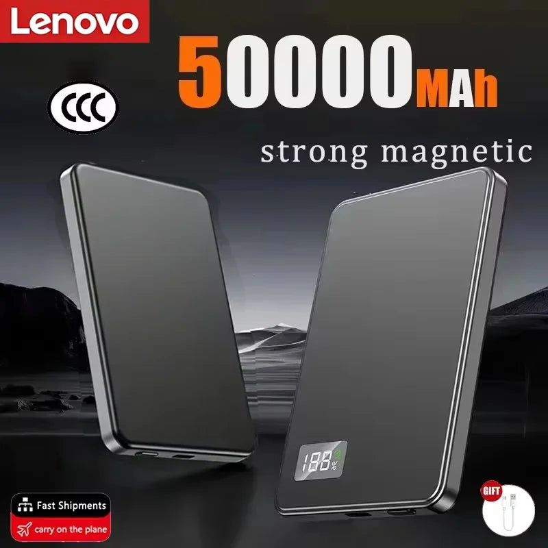 Magnetic Wireless Power Bank- Ultra Thin