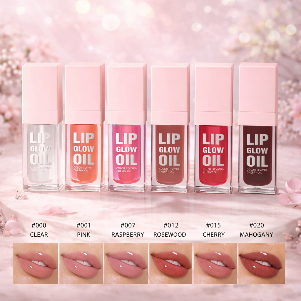 Moisturizing and Volumizing Lip Gloss Oil