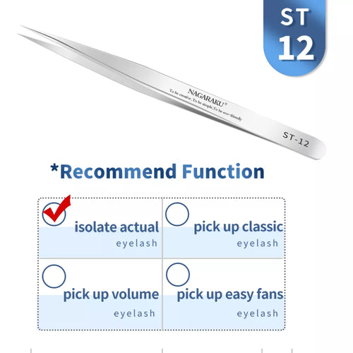 Eyelash Extension Tweezers Makeup 3D