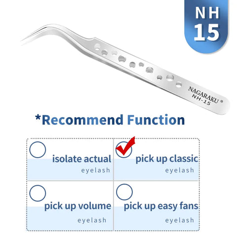 Eyelash Extension Tweezers Makeup 3D
