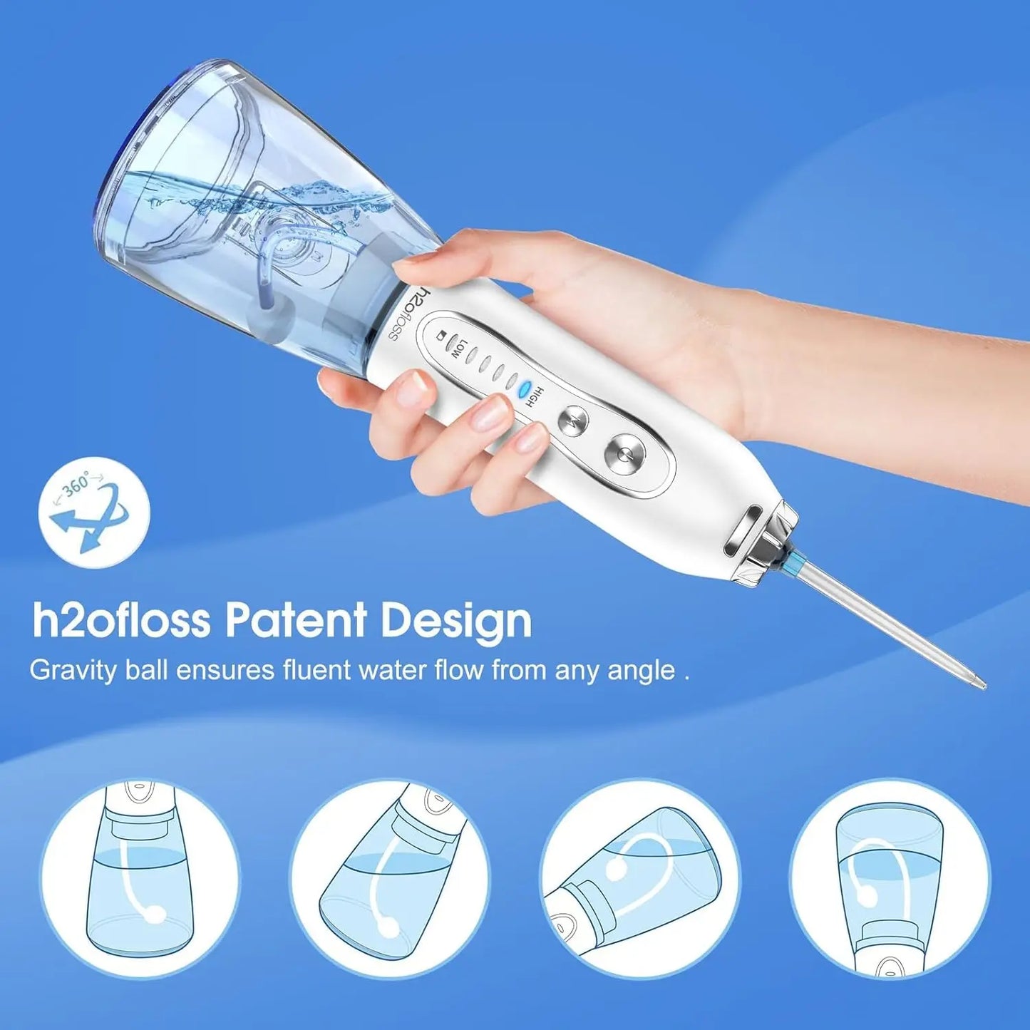 Dental Oral Portable Water Flosser