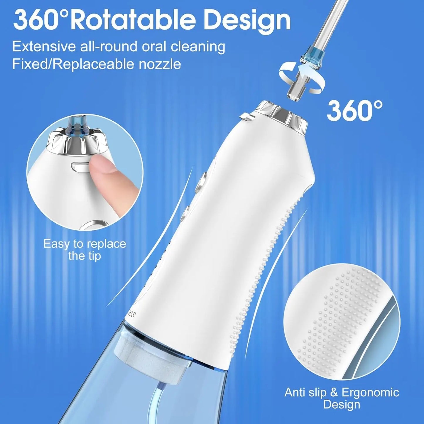 Dental Oral Portable Water Flosser