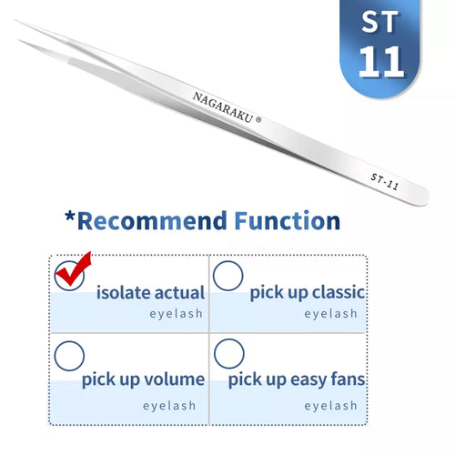 Eyelash Extension Tweezers Makeup 3D