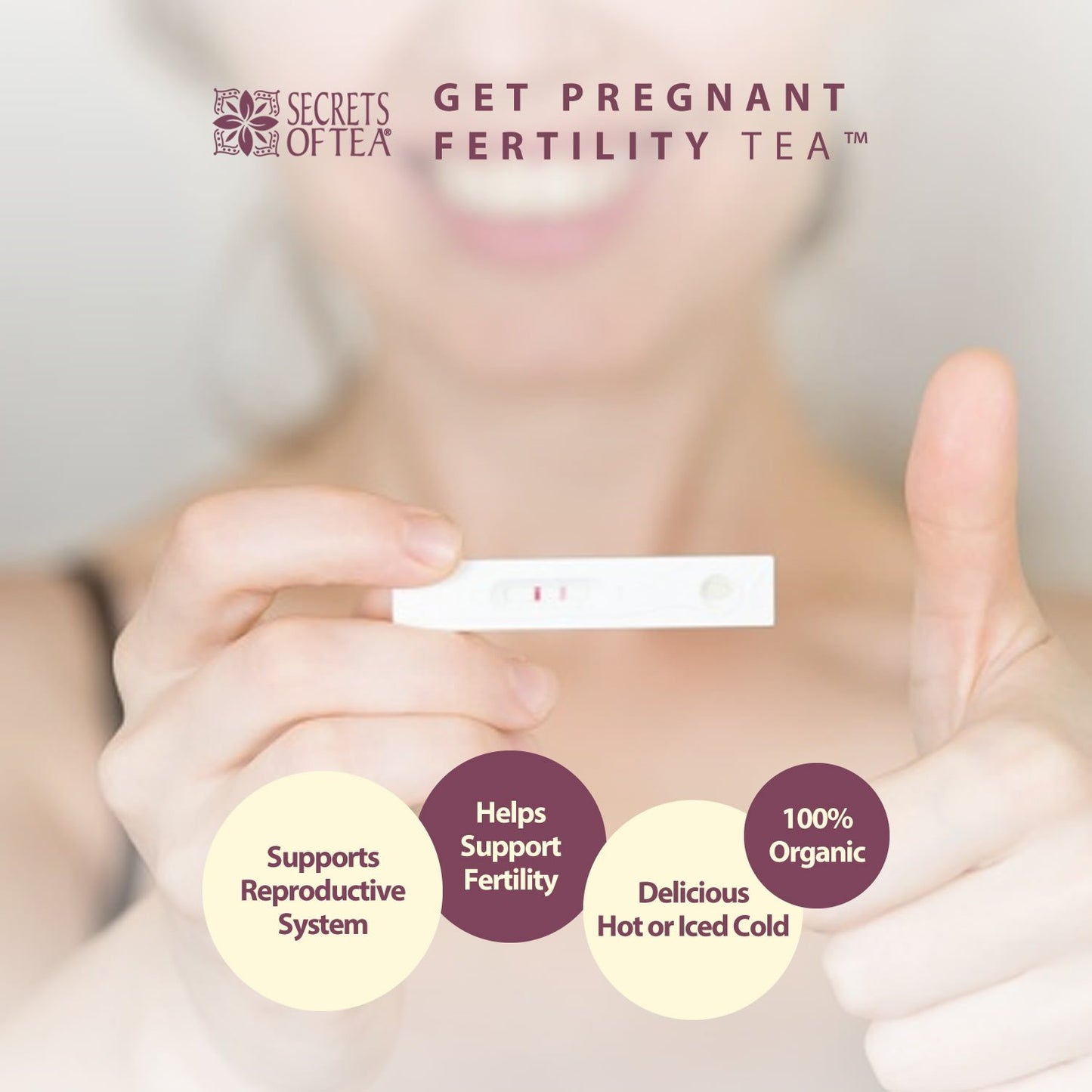 🌿 Get Pregnant Fertility Fruits Tea