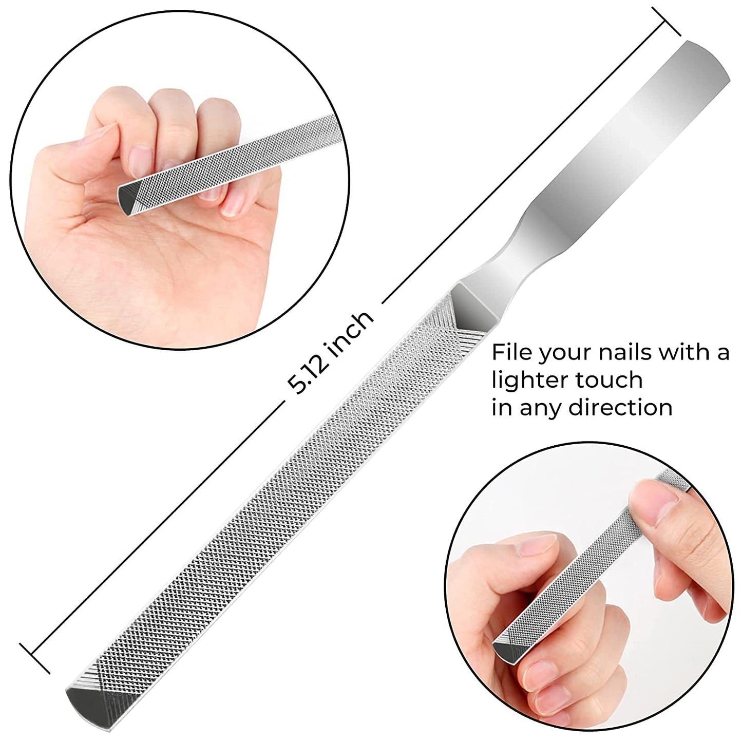 11Pcs/Set Ingrown Toenail Tools Kit Nail Care Pedicure