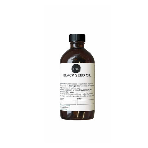 Orku Pure Black Seed Oil Cold Pressed 100% Ethiopian Nigella Sativa