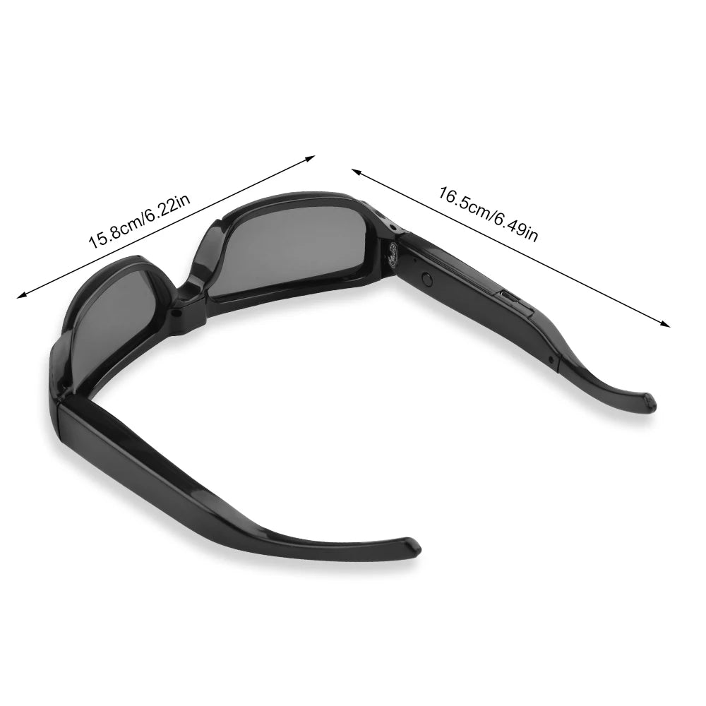 Portable 1080P HD Mini Glasses Camera Video