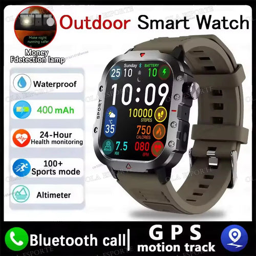 2025 New LED Men's Smartwatch Bluetooth  talk