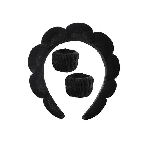 3pcs Sponge Spa Headband