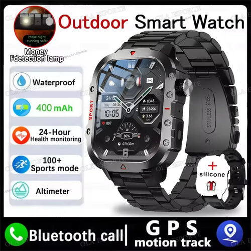 2025 New LED Men's Smartwatch Bluetooth  talk