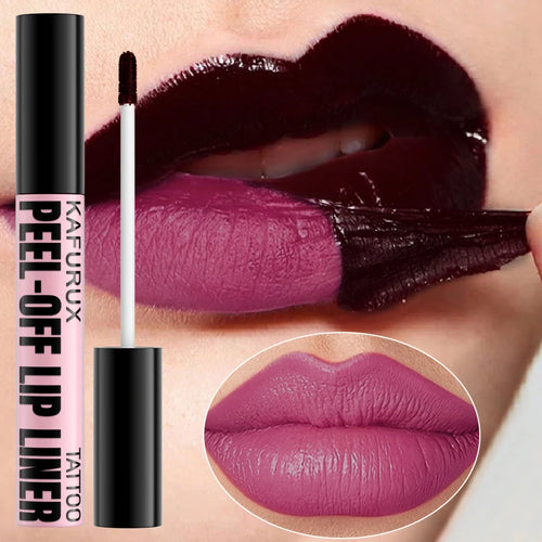 7 Colors Peel Off Lip Stain Reveal Long Lastin