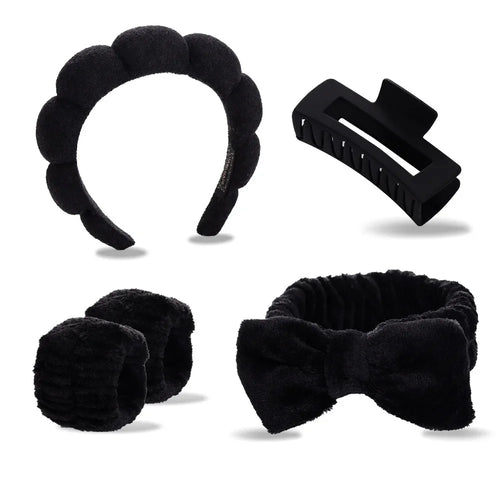 5pcs/Set Spa Headband Hair