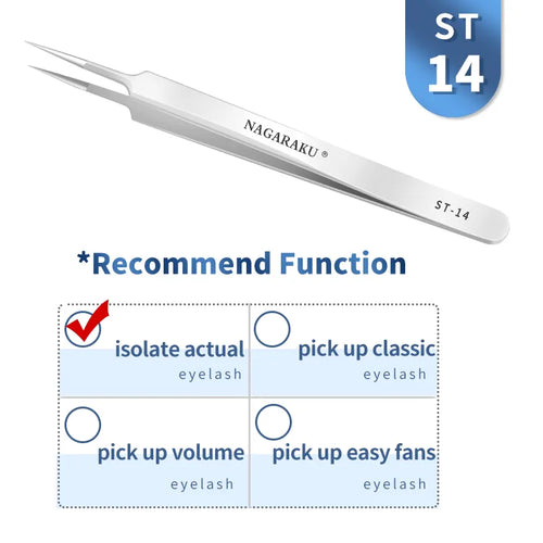 Eyelash Extension Tweezers Makeup 3D