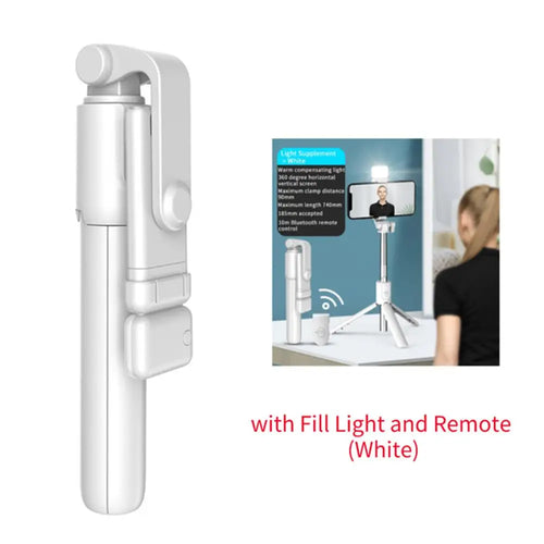 Wireless Bluetooth Tripod Selfie Stick