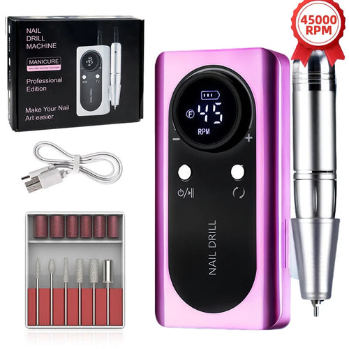 45000RPM Nail Drill Machine Kit