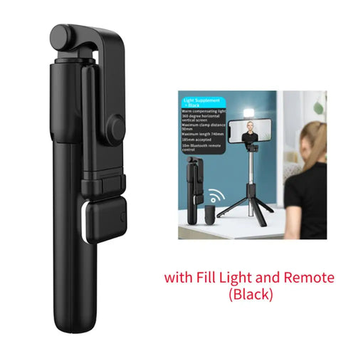 Wireless Bluetooth Tripod Selfie Stick