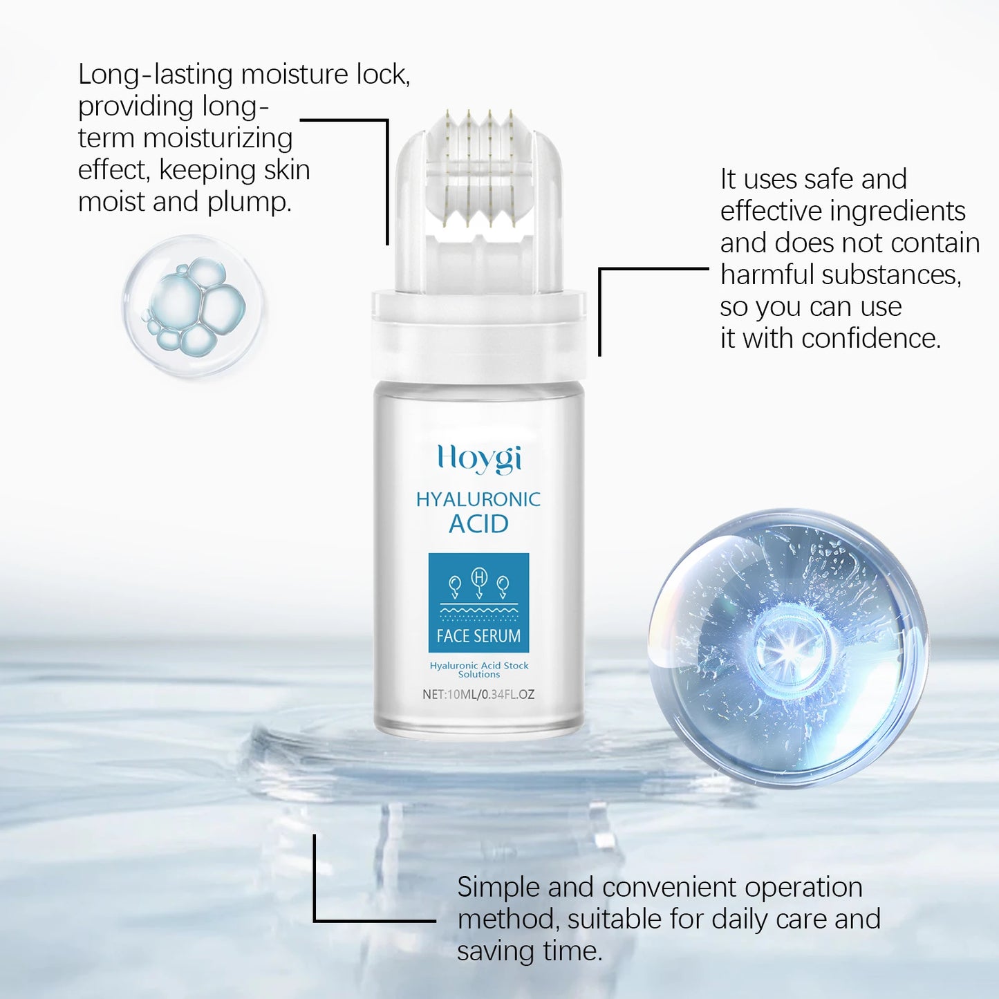 0.25mm Micro Needle  Hyaluronic  Roller