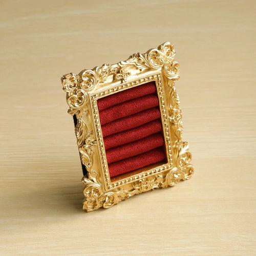 Vintage Gold Ring Display Tray