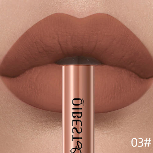 QIBEST Matte  Lipstick Waterproof