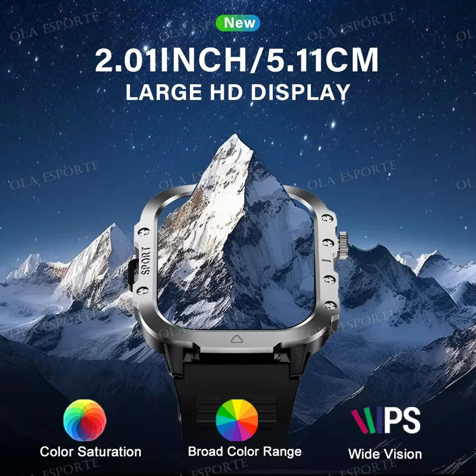 2025 New LED Men's Smartwatch Bluetooth  talk