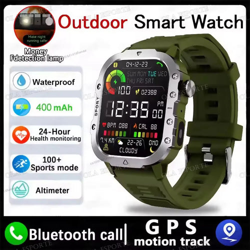 2025 New LED Men's Smartwatch Bluetooth  talk