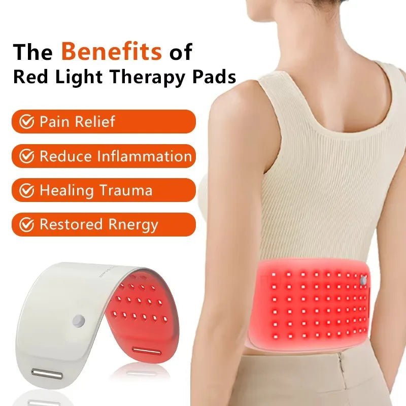 60 LEDs Red Infrared  Therapy Pad,660nm 850nm