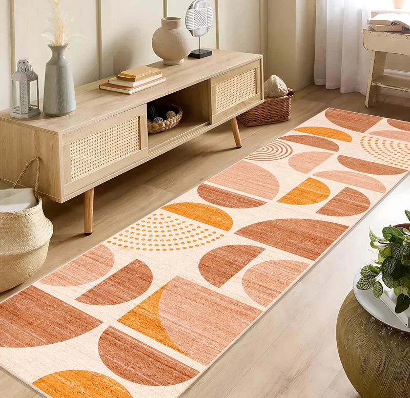 Non Slip Washable Geometric