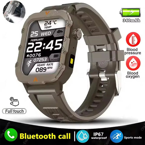 2025 New LED Men's Smartwatch Bluetooth  talk