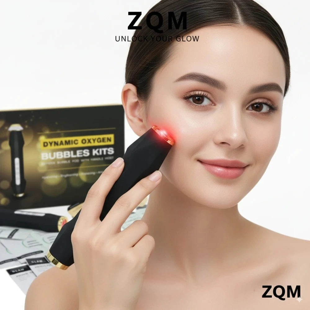 Facial Oxygen Bubble Ultrasonic LED Massage Skin