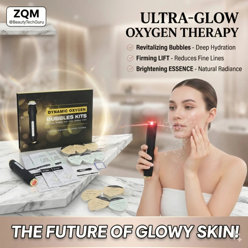 Facial Oxygen Bubble Ultrasonic LED Massage Skin