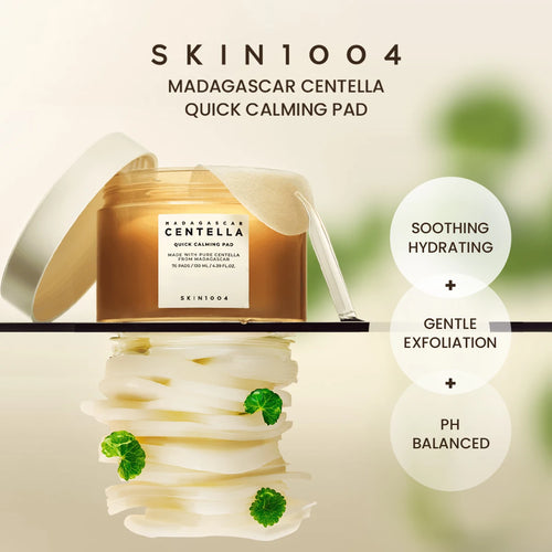 Centella Hyalu-Cica Ampoule Pads | Hydrating & Soothing Toner Pads